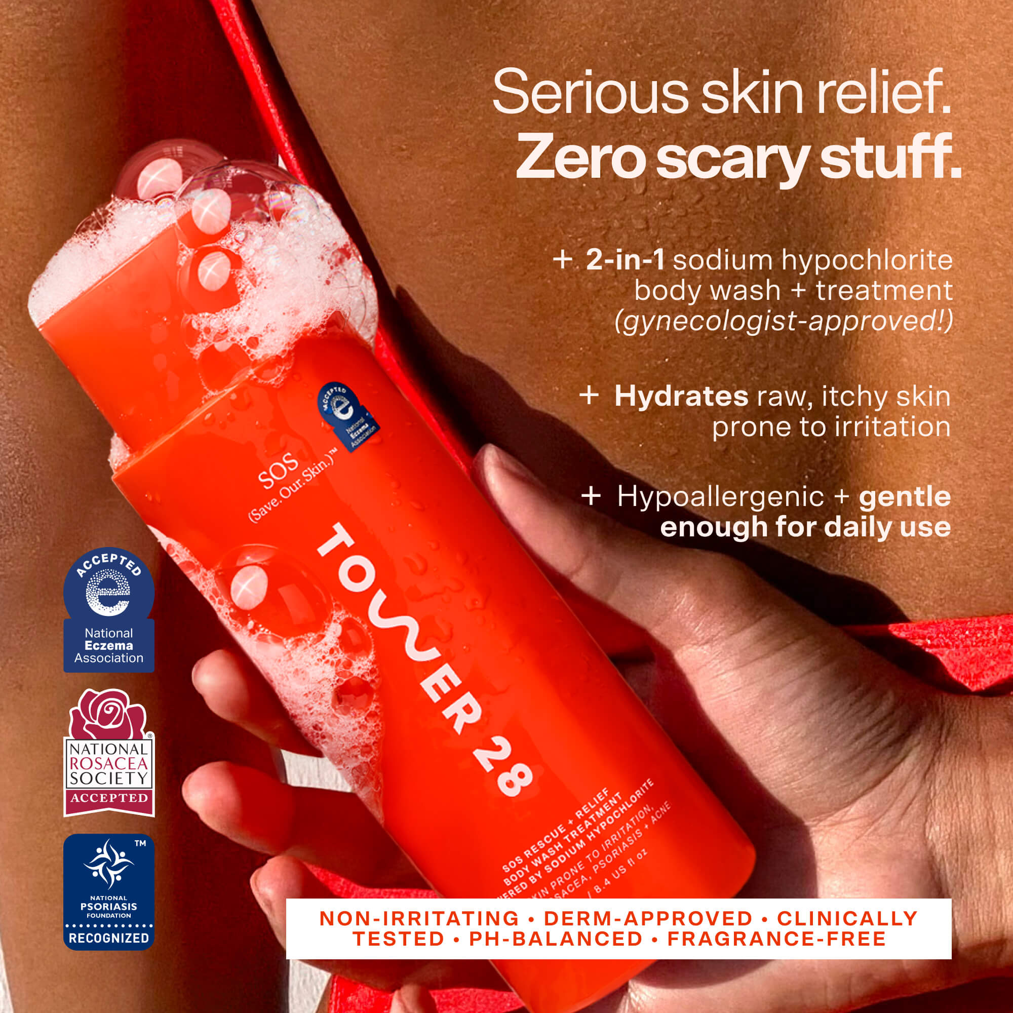 SOS Rescue + Relief Body Wash Treatment - Image 3